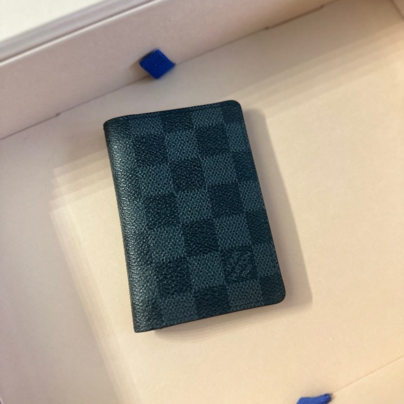Louis Vuitton Other - Louis Vuitton Black Checkered Card Holder